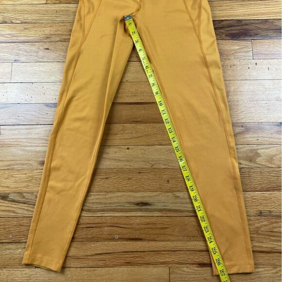 Girlfriend Collective Classic High Rise Compressive Leggings in Saddle Size S - Picture 5 of 8